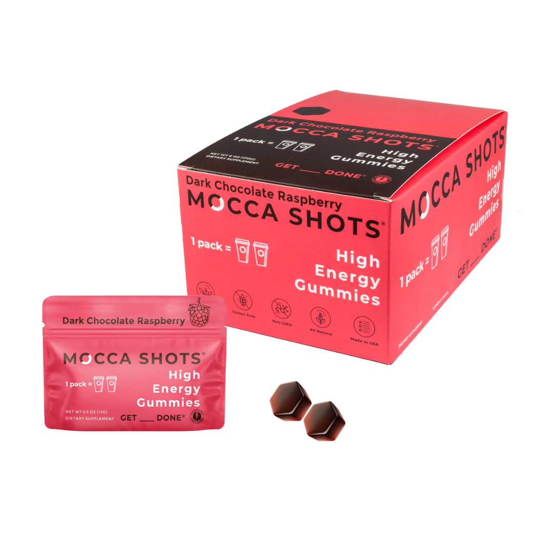Mocca Shots - High Energy Gummies - 12 Pack