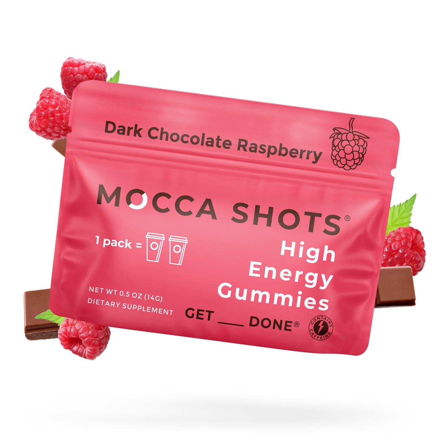 Mocca Shots - High Energy Gummies - 12 Pack