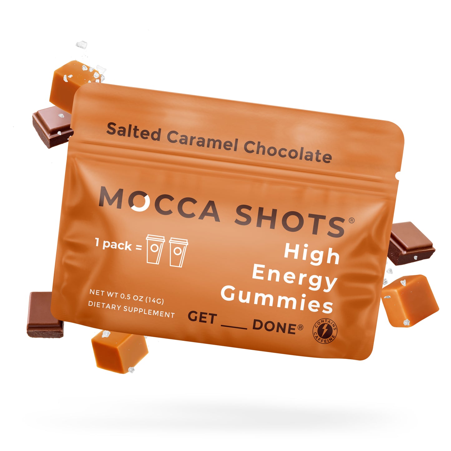 Mocca Shots - High Energy Gummies - 12 Pack