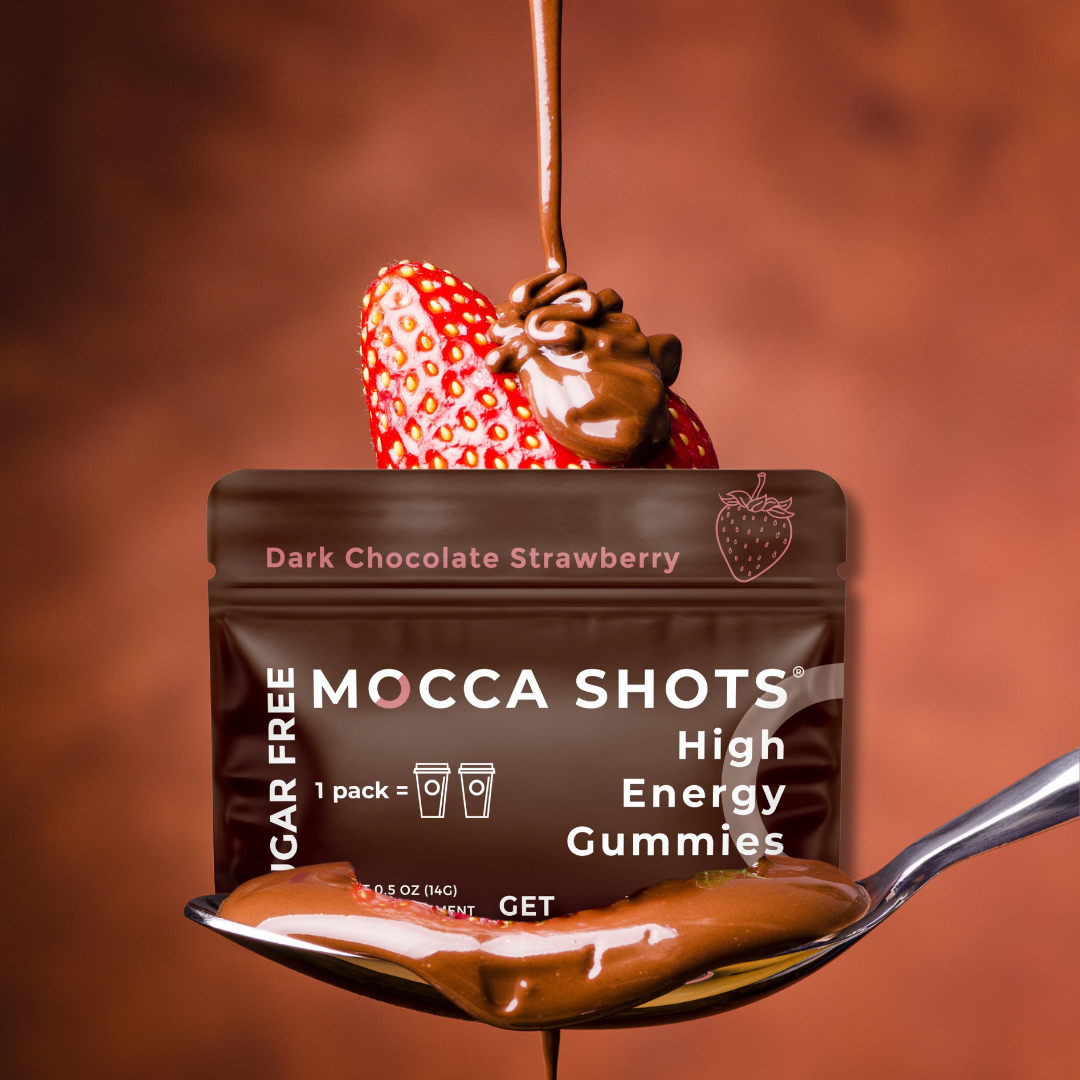 Mocca Shots - High Energy Gummies - 12 Pack